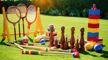 Backyard game sets as closing gifts for new home buyers