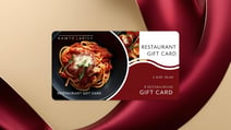 Restaurant gift card as closing gifts for new home buyers