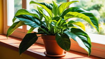 a potted plant as closing gifts for new home buyers